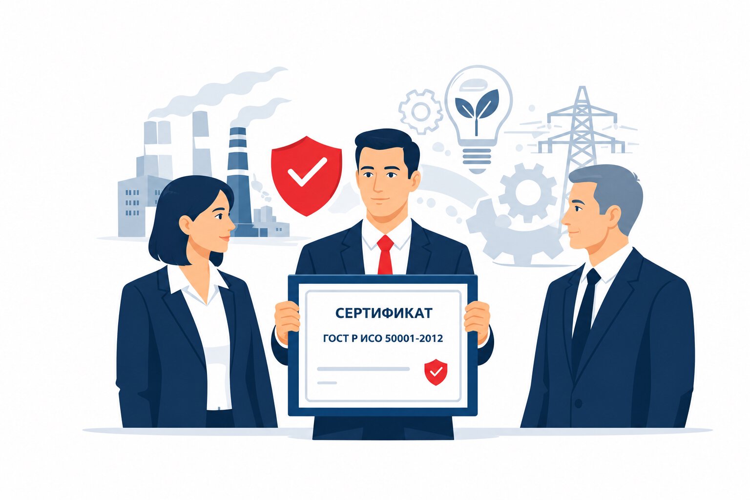 Оформление сертификата ГОСТ Р ИСО 50001-2012 в Перми и по всему Пермскому краю