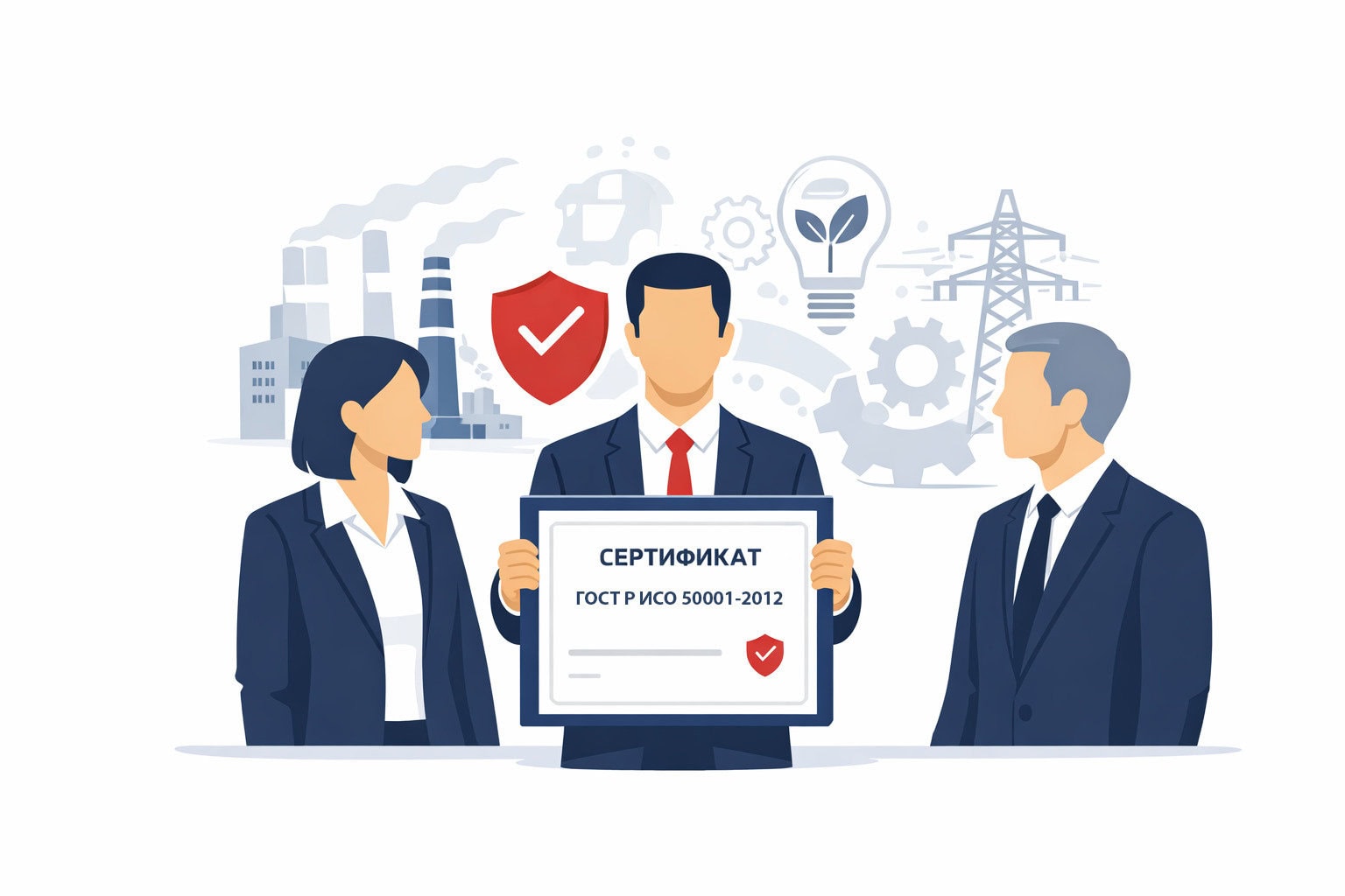 Оформление сертификата ГОСТ Р ИСО 50001-2012 в Перми и по всему Пермскому краю