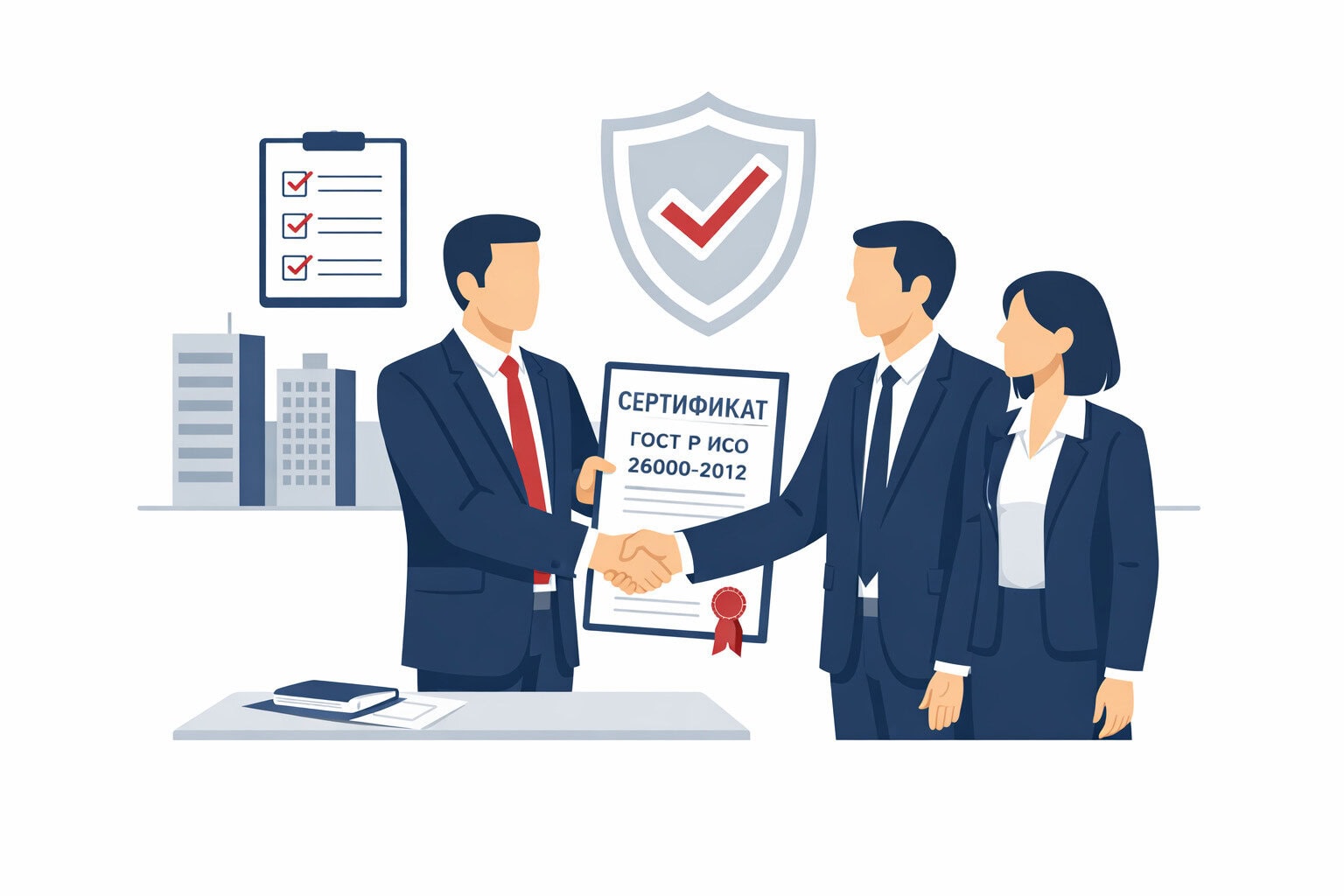 Порядок оформления сертификата ГОСТ Р ИСО 26000-2012 в Перми