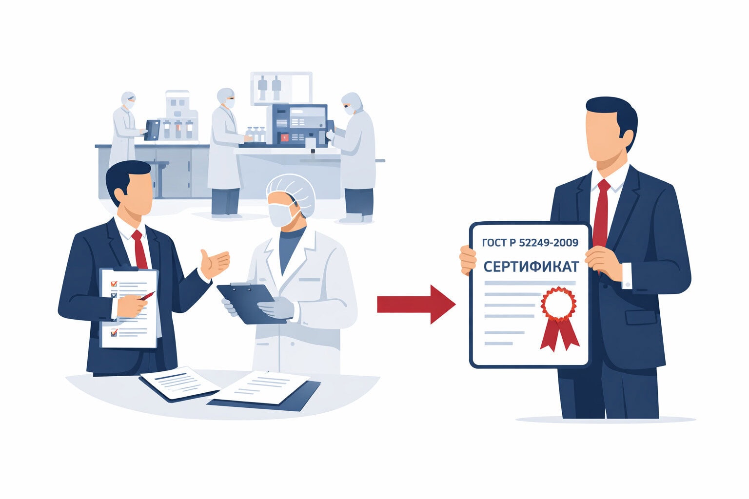 Процедура сертификации ГОСТ Р 52249-2009 в Перми