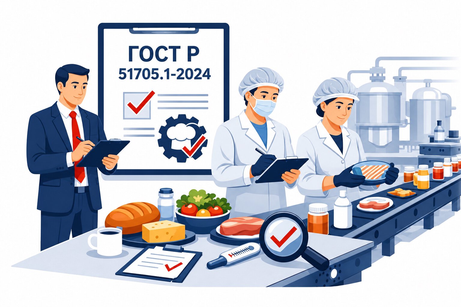 Оформление ГОСТ Р 51705.1 2024 ХАССП в Перми