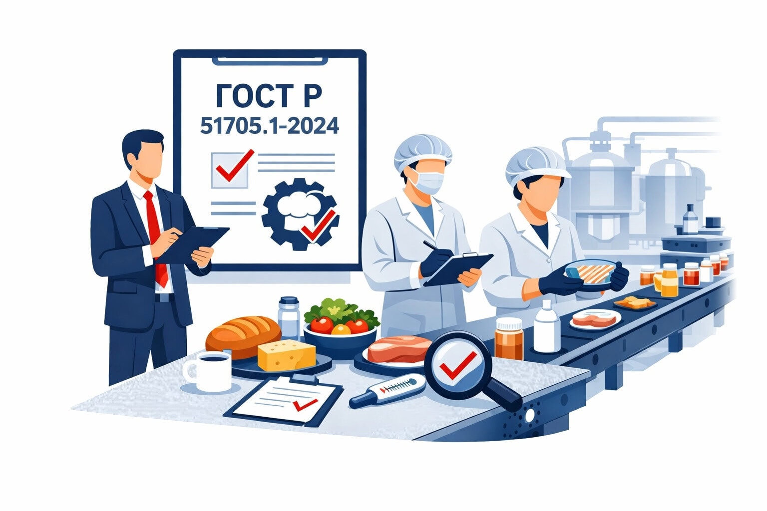 Оформление ГОСТ Р 51705.1 2024 ХАССП в Перми